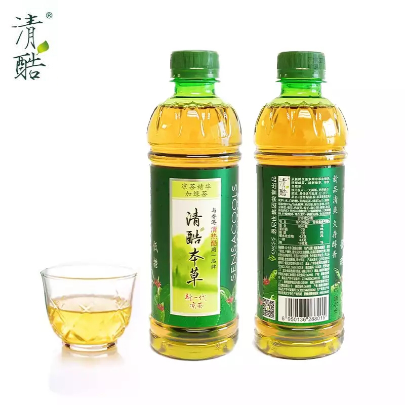 清酷本草涼茶 低糖清爽，本草植物降火新選擇
